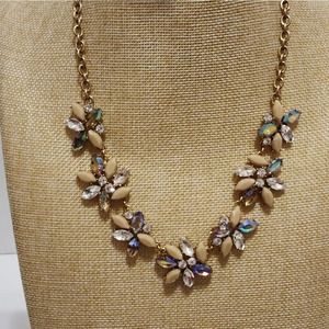 J. CREW gold bibb necklace‎